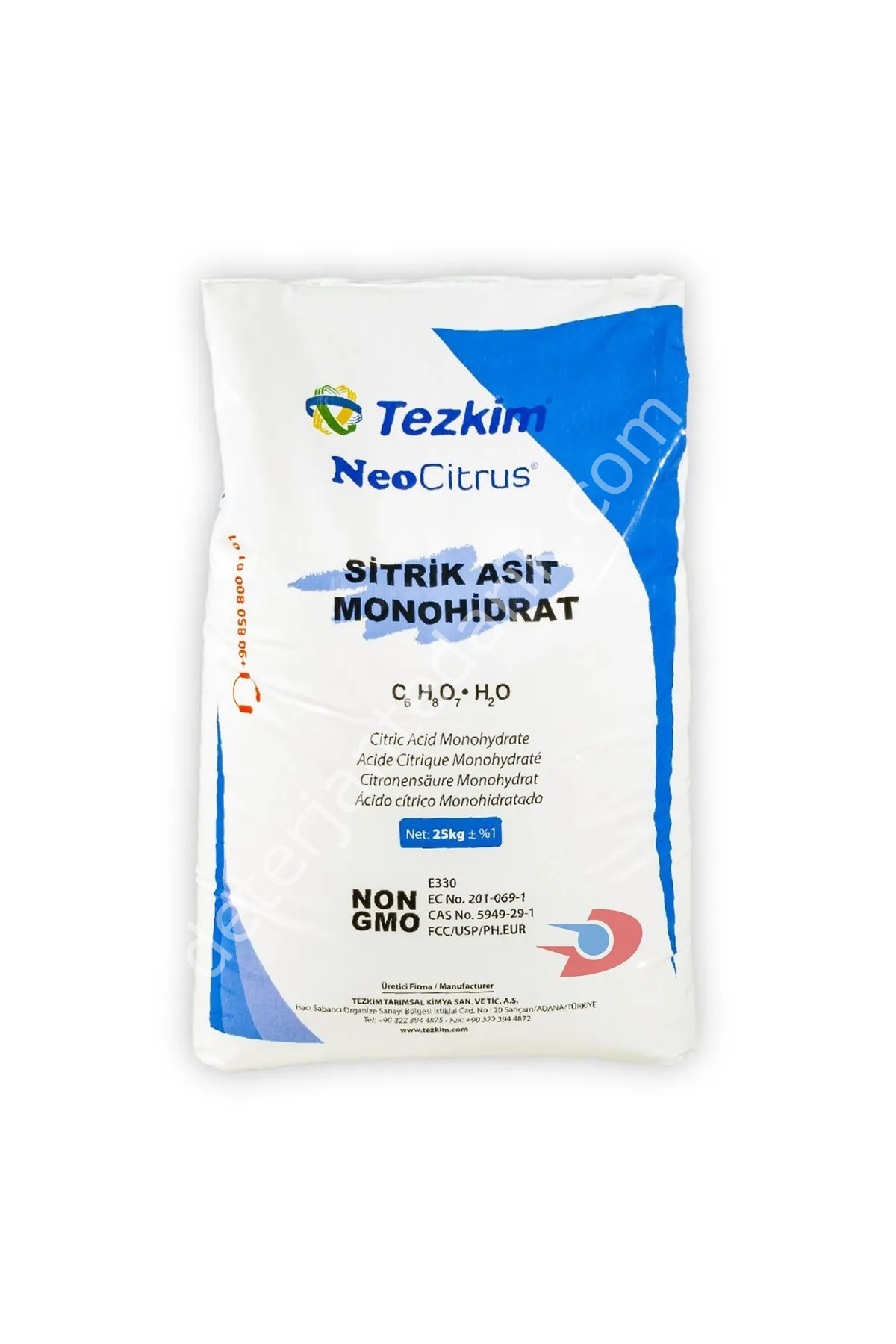 SİTRİK ASİT 25KG- CITRIC ASİD 25KG